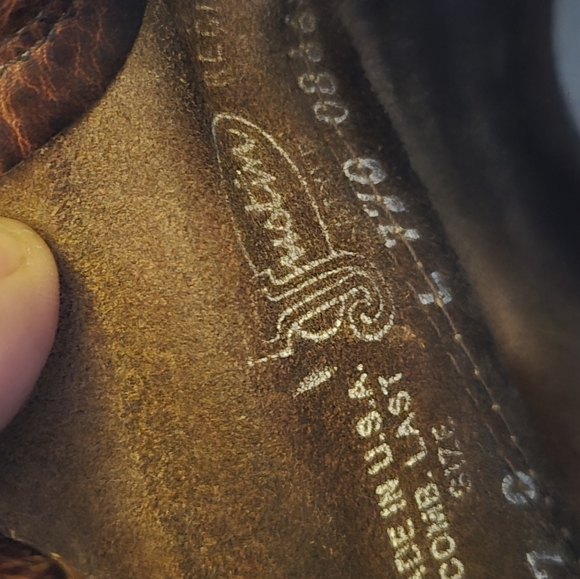 ✨👢RARE FIND Vintage Justin Cowboy Boots – Women’s Size 7 - Made in 🇺🇸 Leather - Picture 7 of 12